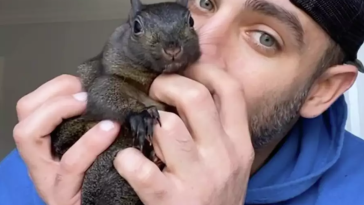 Mark Longo & Peanut The Squirrel