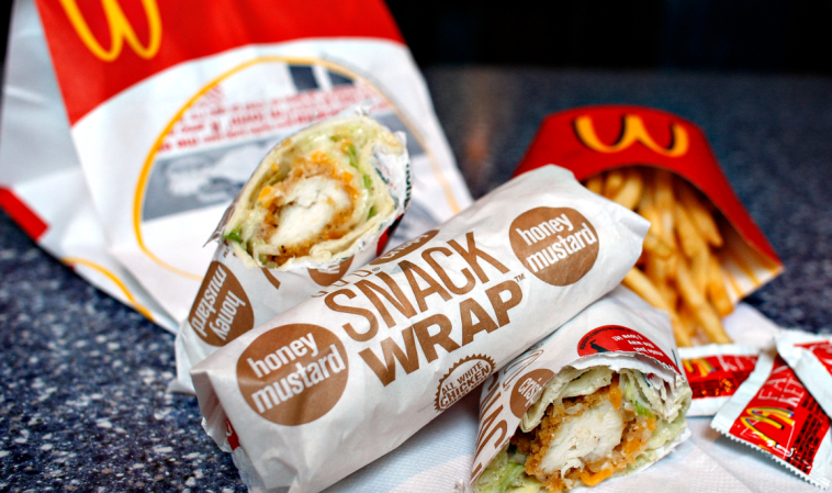 McDonalds Snack Wraps